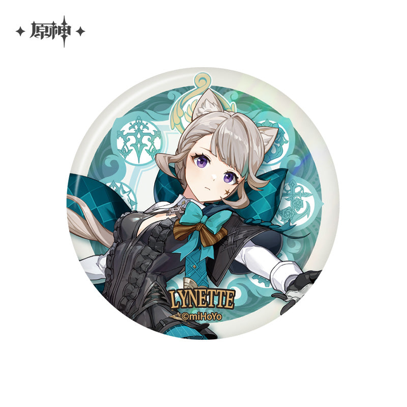 【予約】原神 フォンテーヌ廷シリーズ 缶バッジ