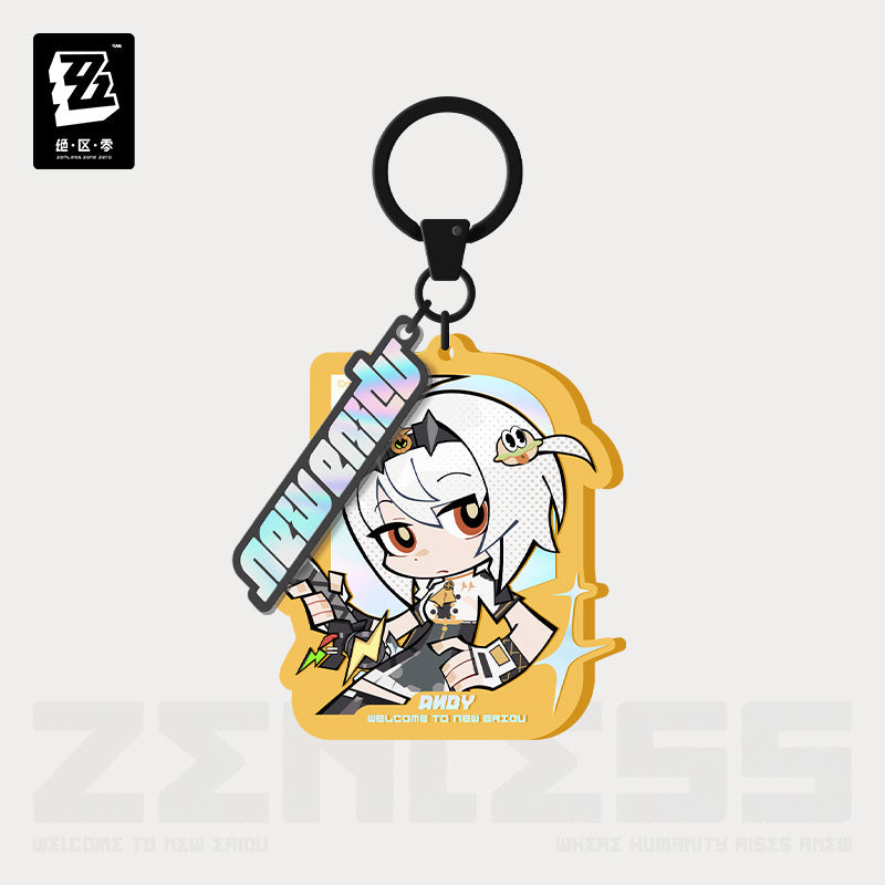 【予約】ゼンレスゾーンゼロ 丽都シリーズ アクリルキーホルダー 未知陣営