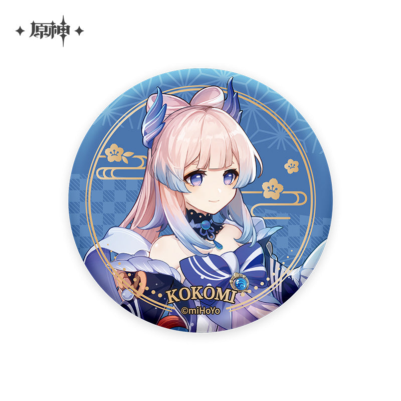 【予約】原神 稲妻シリーズ 缶バッジ