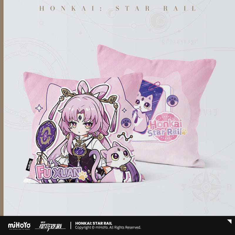 【予約】崩壊スターレイル 小不点猫猫シリーズ スクエアクッションカバー(全30種)