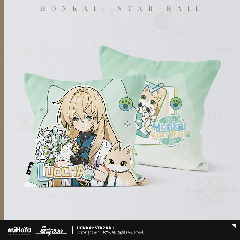 【予約】崩壊スターレイル 小不点猫猫シリーズ スクエアクッションカバー(全30種)