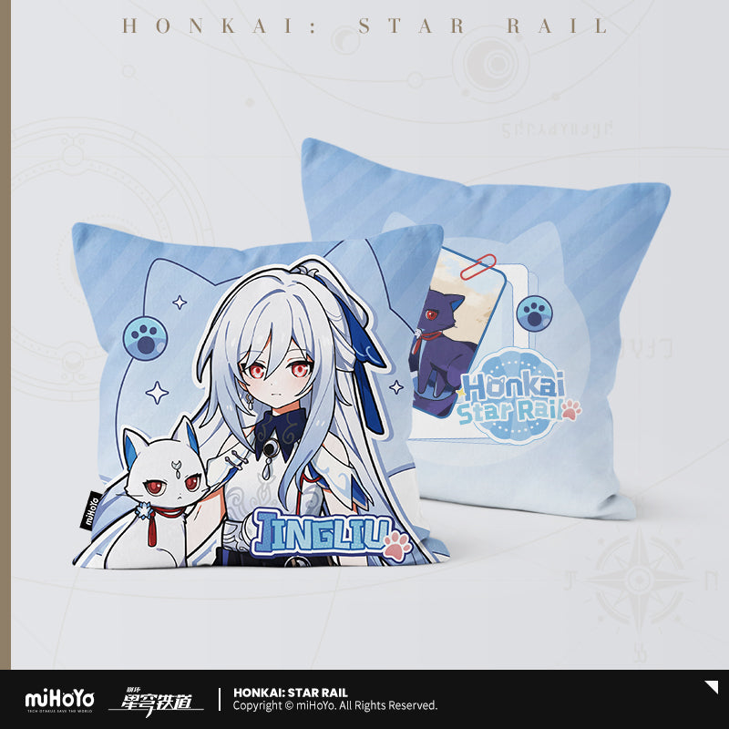 【予約】崩壊スターレイル 小不点猫猫シリーズ スクエアクッションカバー(全30種)