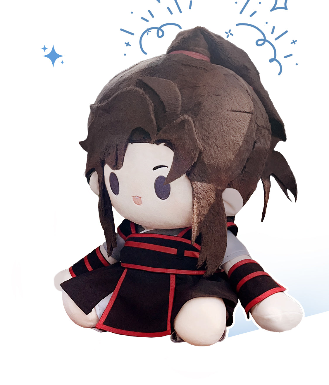 【予約】KAZE 『魔道祖師』アニメ 正版 40cm ふわふわ豆豆ぬいぐるみ