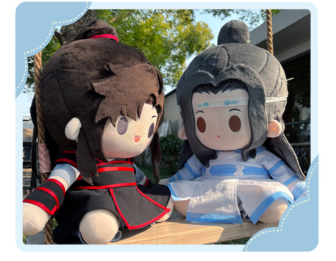 【予約】KAZE 『魔道祖師』アニメ 正版 40cm ふわふわ豆豆ぬいぐるみ