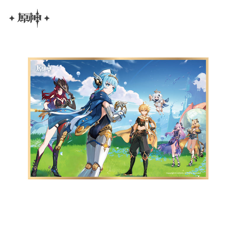 【予約】原神 miHoYo テーマシリーズ 色紙 染夏! 烈日? リゾート満喫!