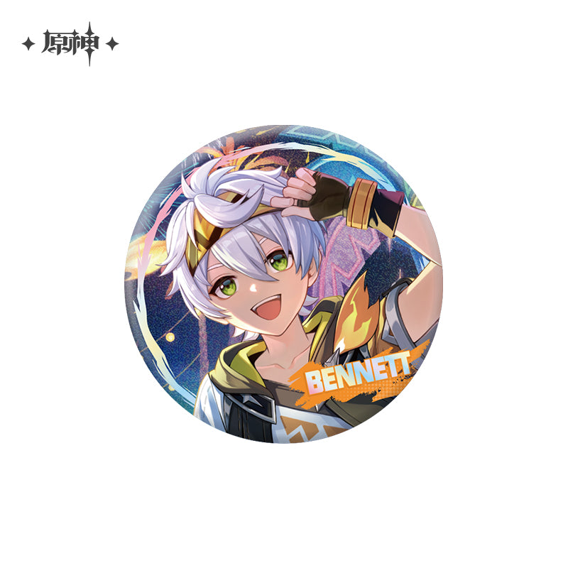 【予約】原神 miHoYo テーマシリーズ 缶バッジ 染夏! 烈日? リゾート満喫!