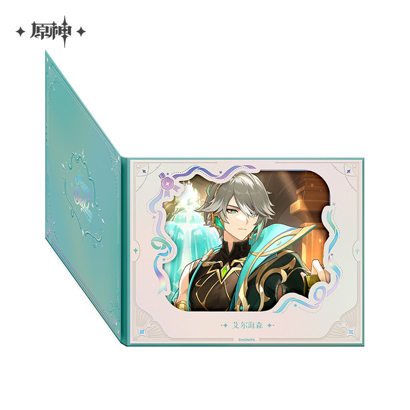 【予約】原神 miHoYo 命定之日シリーズ めくり式花窓風色紙 2025(25年10月以降出荷)