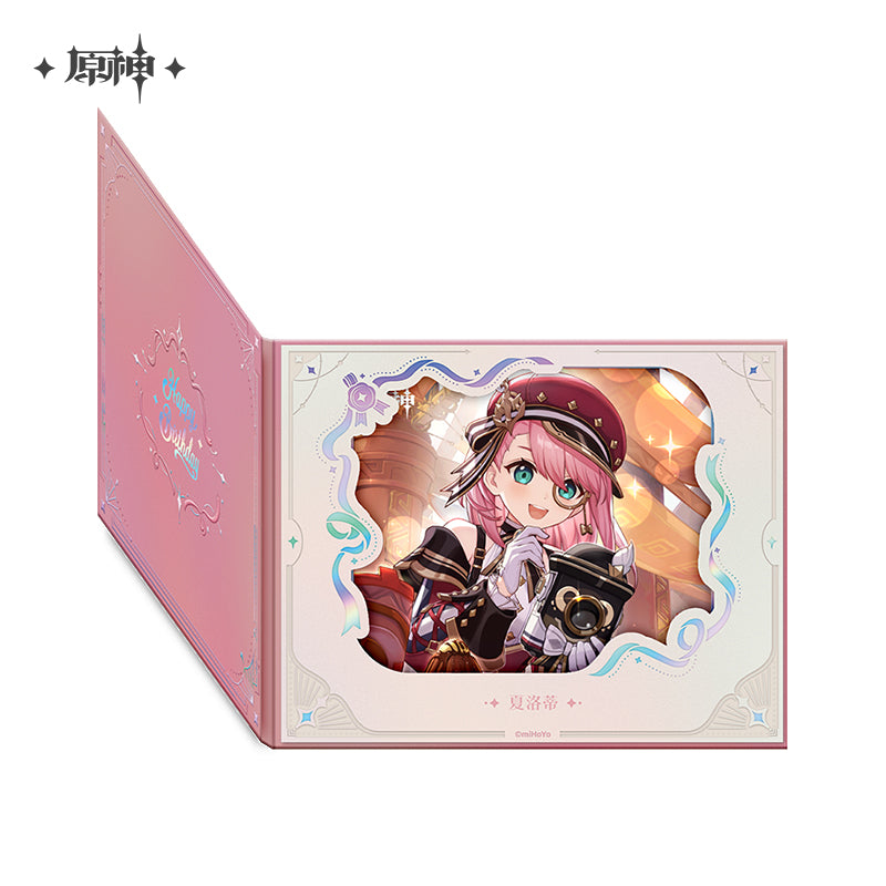 【予約】原神 miHoYo 命定之日シリーズ めくり式花窓風色紙 2025(25年10月以降出荷)