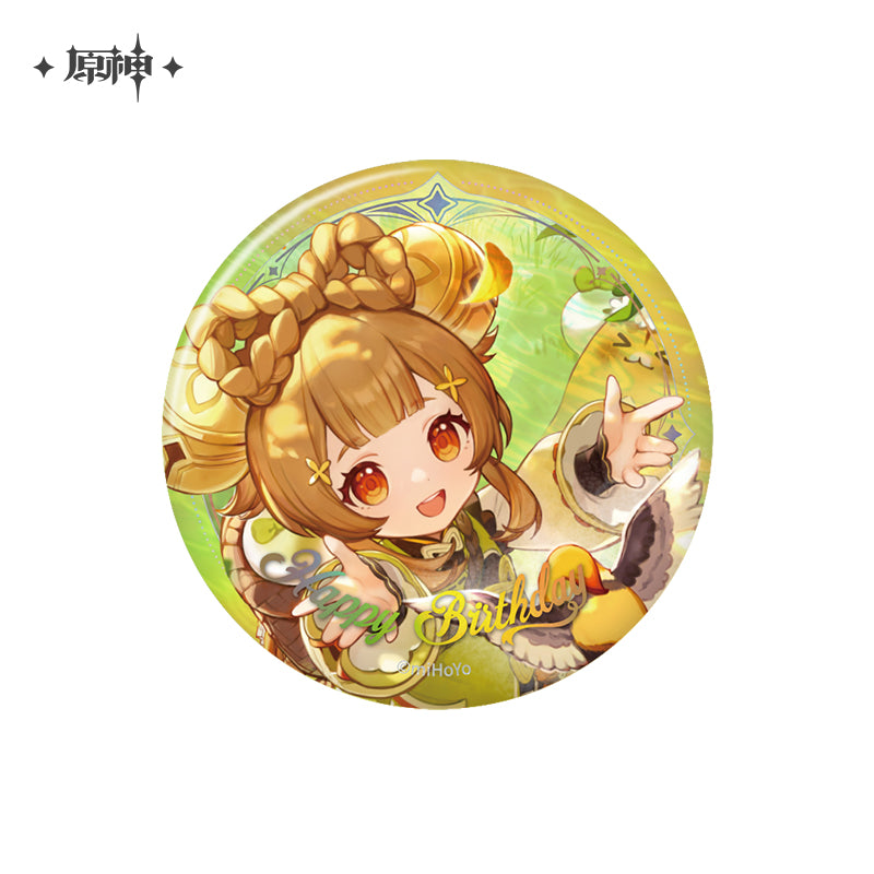 【予約】原神 miHoYo 命定之日シリーズ キャラクター缶バッジ 2025(25年10月以降出荷)