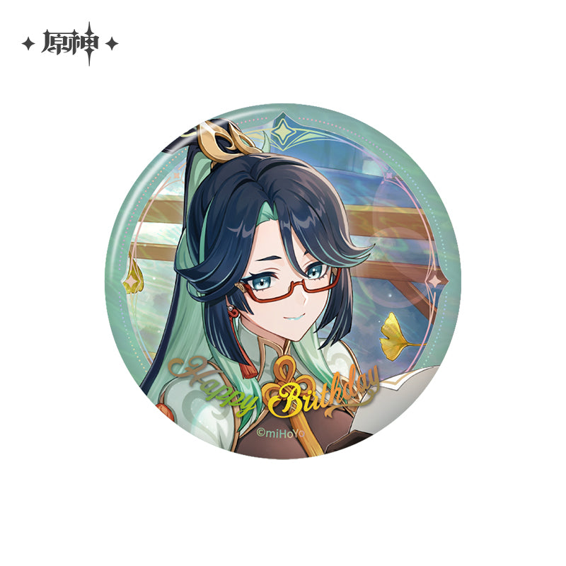 【予約】原神 miHoYo 命定之日シリーズ キャラクター缶バッジ 2025(25年10月以降出荷)