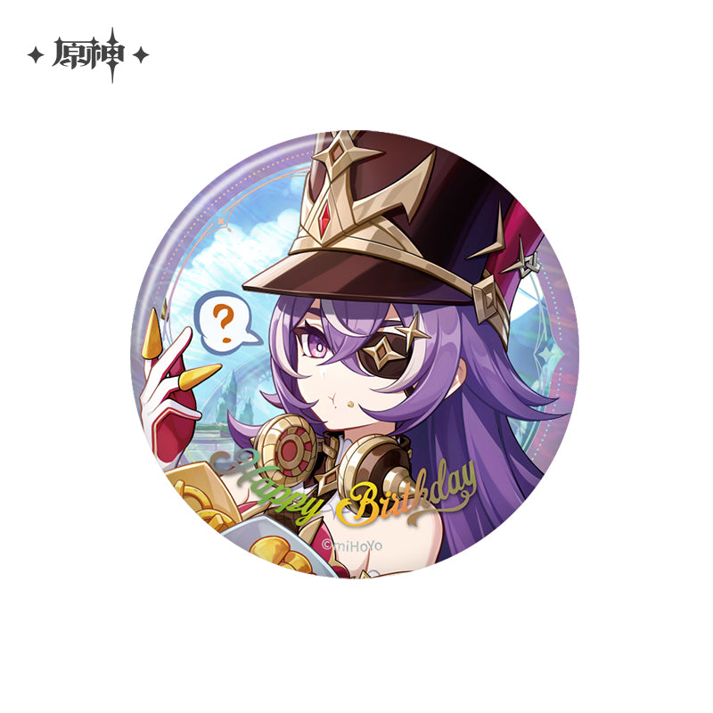 【予約】原神 miHoYo 命定之日シリーズ キャラクター缶バッジ 2025(25年10月以降出荷)