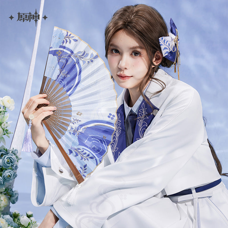 【予約】原神 miHoYo 神里綾人 テーマ印象シリーズ 金箔押し絹扇(25年10月以降出荷)