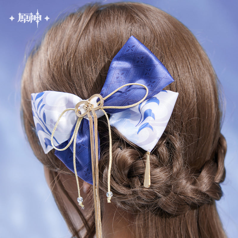 【予約】原神 miHoYo 神里綾人 テーマ印象シリーズ リボンヘアアクセサリーチャーム(25年11月以降出荷)