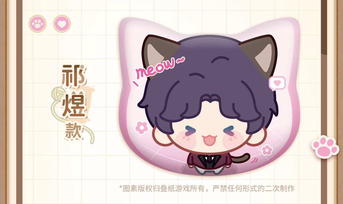 【予約】恋と深空 猫はあなたに会いたいシリーズ 猫型PU缶バッジ(26年4月以降出荷)