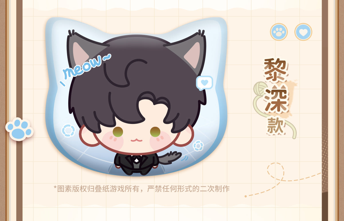 【予約】恋と深空 猫はあなたに会いたいシリーズ 猫型PU缶バッジ(26年4月以降出荷)