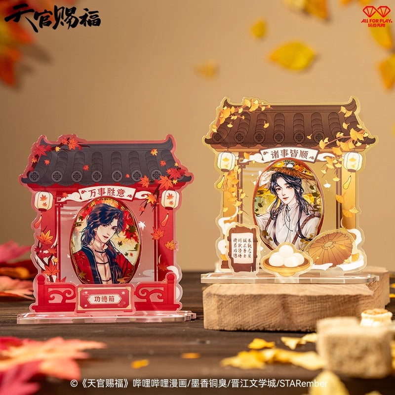 【予約】天官賜福 虔心神龕シリーズ 缶バッジ&アクリル セット ブラインドボックス
