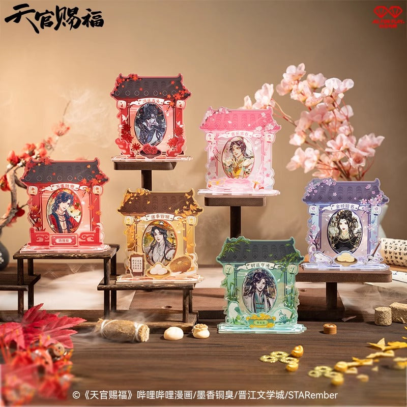 【予約】天官賜福 虔心神龕シリーズ 缶バッジ&アクリル セット ブラインドボックス