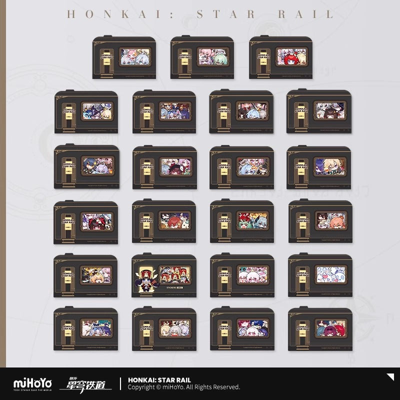 【予約】崩壊スターレイル パムの展覧館シリーズ ステッカーパック(全23種)
