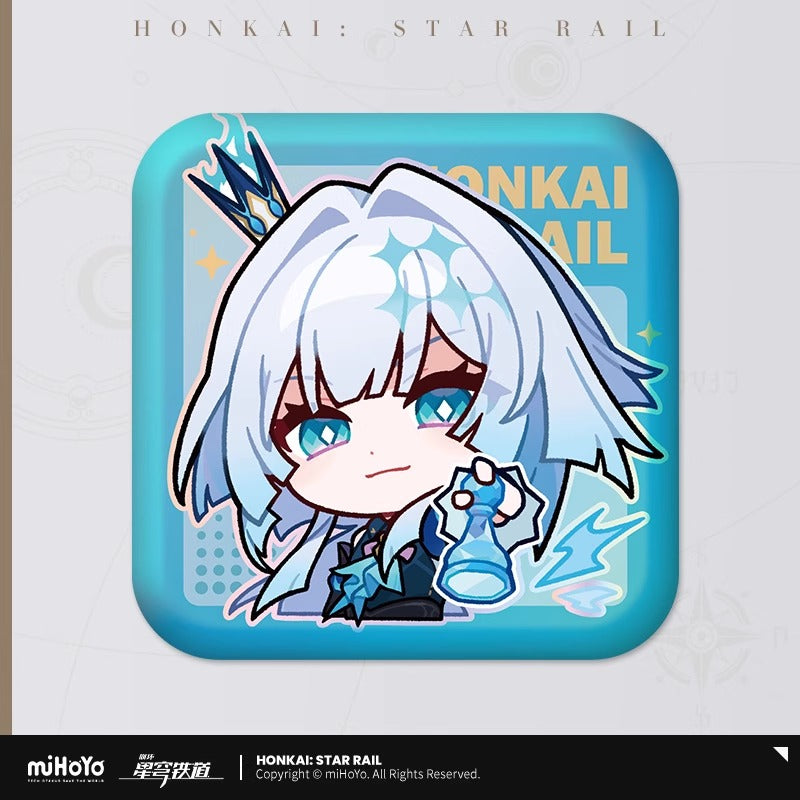 【予約】崩壊スターレイル パムの展覧館シリーズ スクエア缶バッジ(全66種)