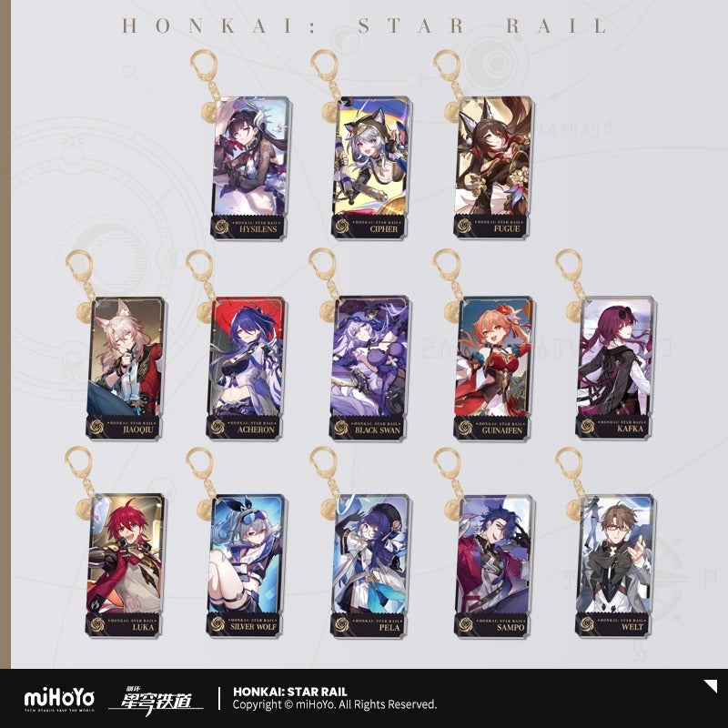 【予約】崩壊スターレイル 立绘シリーズ アクリルチャーム 虚無運命