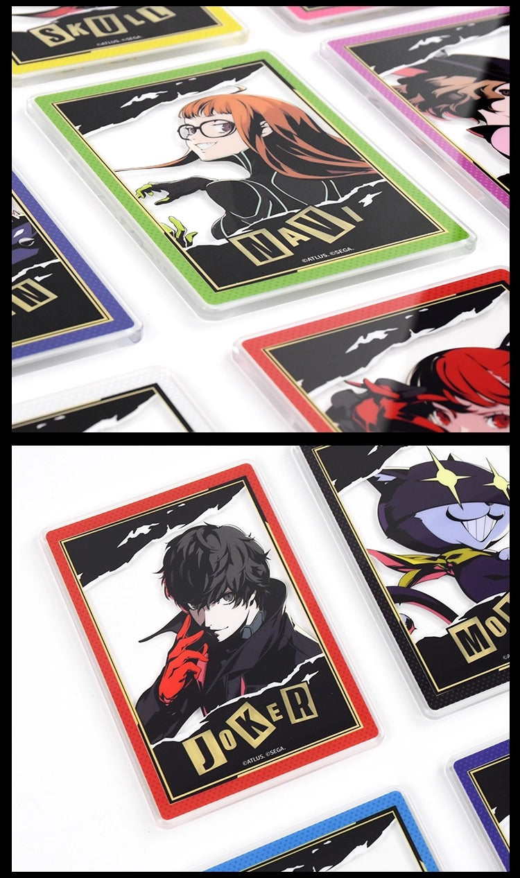 【予約】FANTHFUL 中国限定 P5R ペルソナ5 トレーディングアクリルカード【ランダム1点】