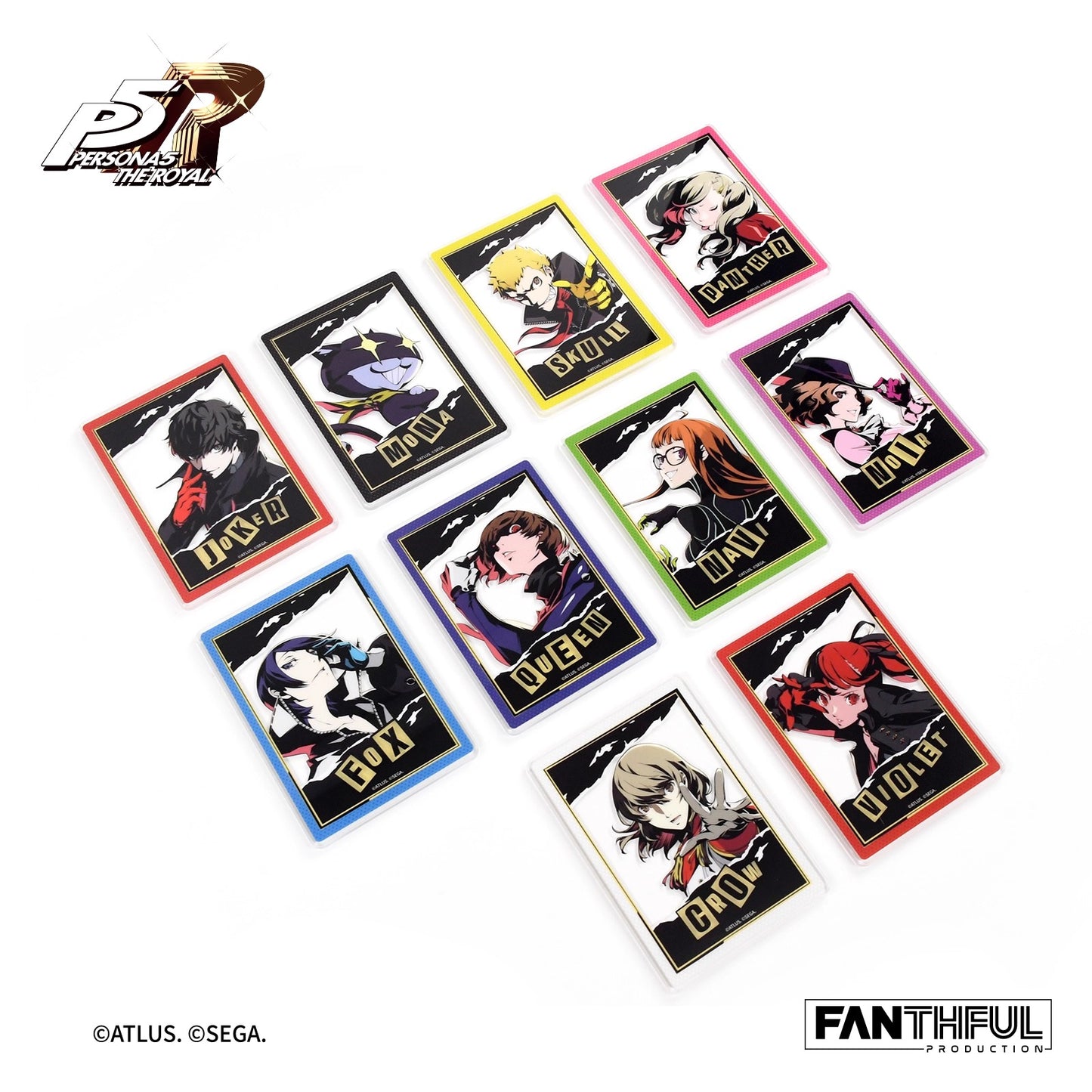 【予約】FANTHFUL 中国限定 P5R ペルソナ5 トレーディングアクリルカード【ランダム1点】
