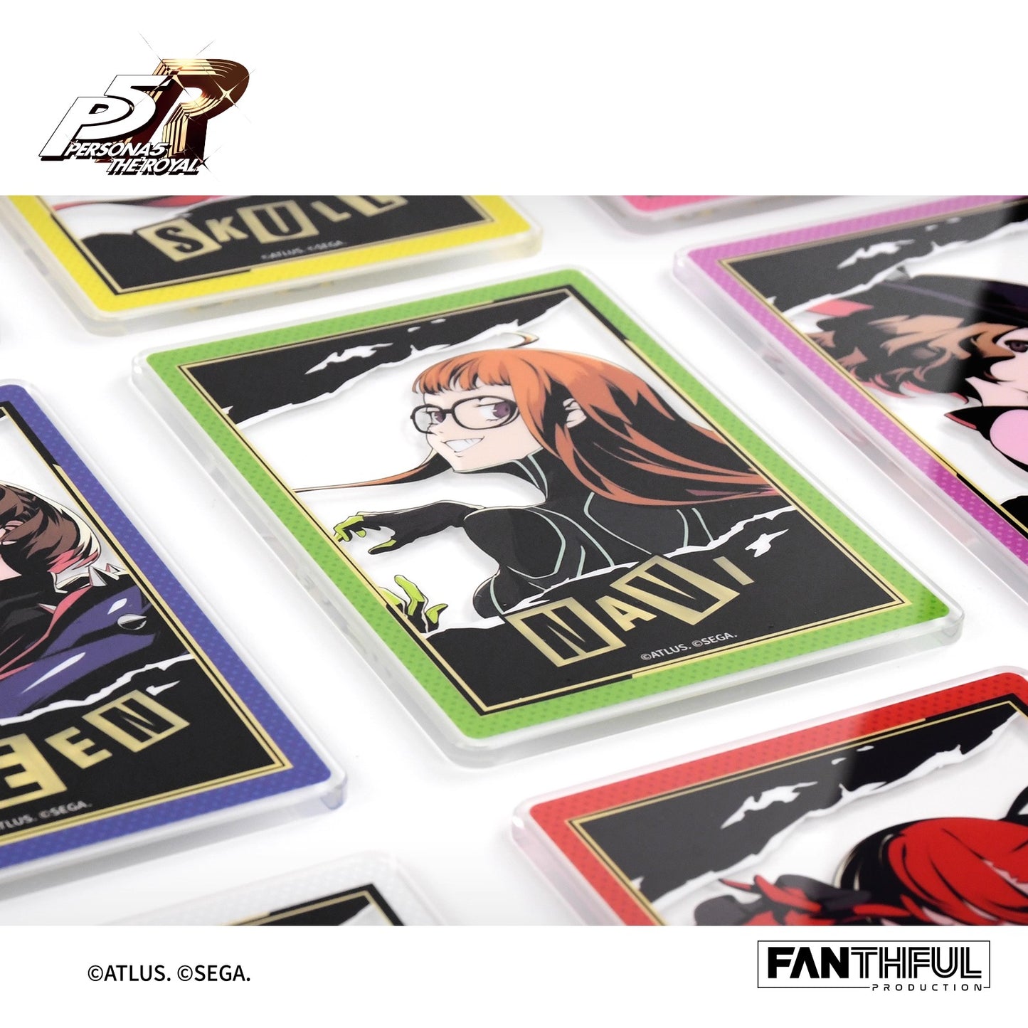 【予約】FANTHFUL 中国限定 P5R ペルソナ5 トレーディングアクリルカード【ランダム1点】