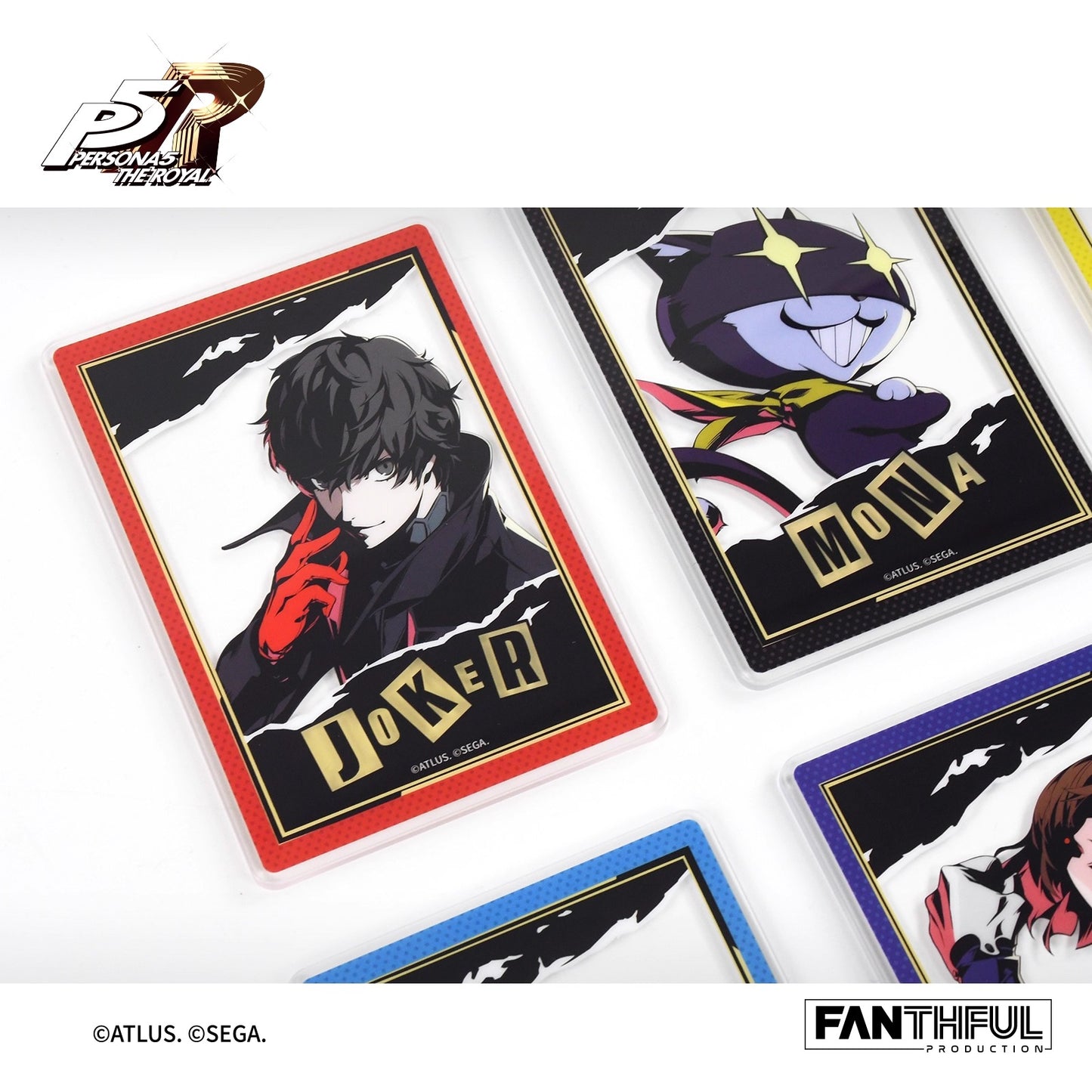 【予約】FANTHFUL 中国限定 P5R ペルソナ5 トレーディングアクリルカード【ランダム1点】