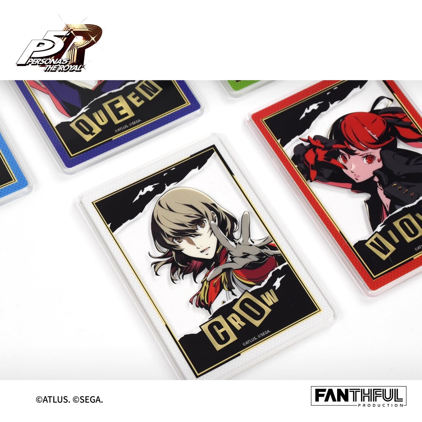 【予約】FANTHFUL 中国限定 P5R ペルソナ5 トレーディングアクリルカード【ランダム1点】
