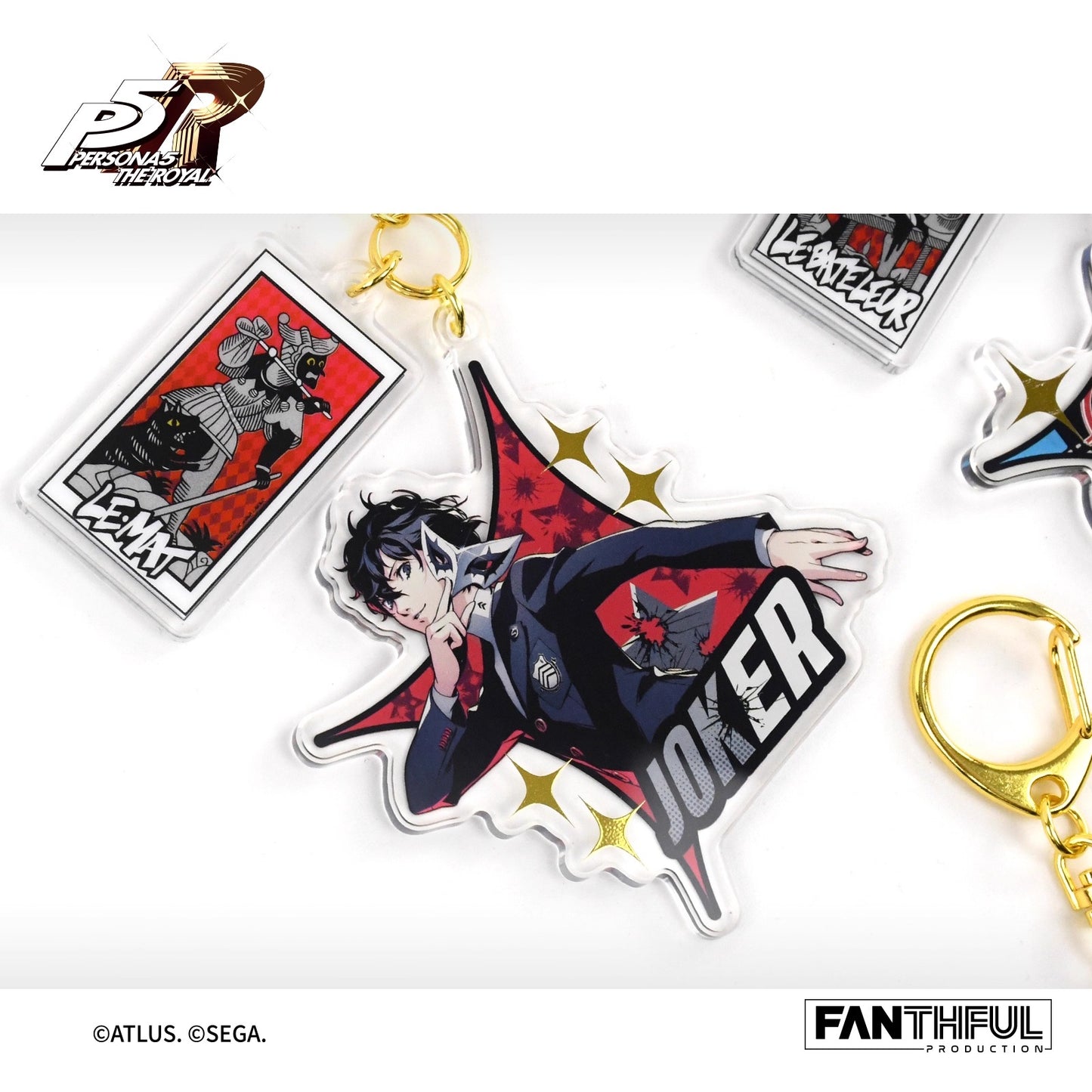 【予約】FANTHFUL 中国限定 P5R ペルソナ5 トレーディングアクリルキーホルダー【1BOX】