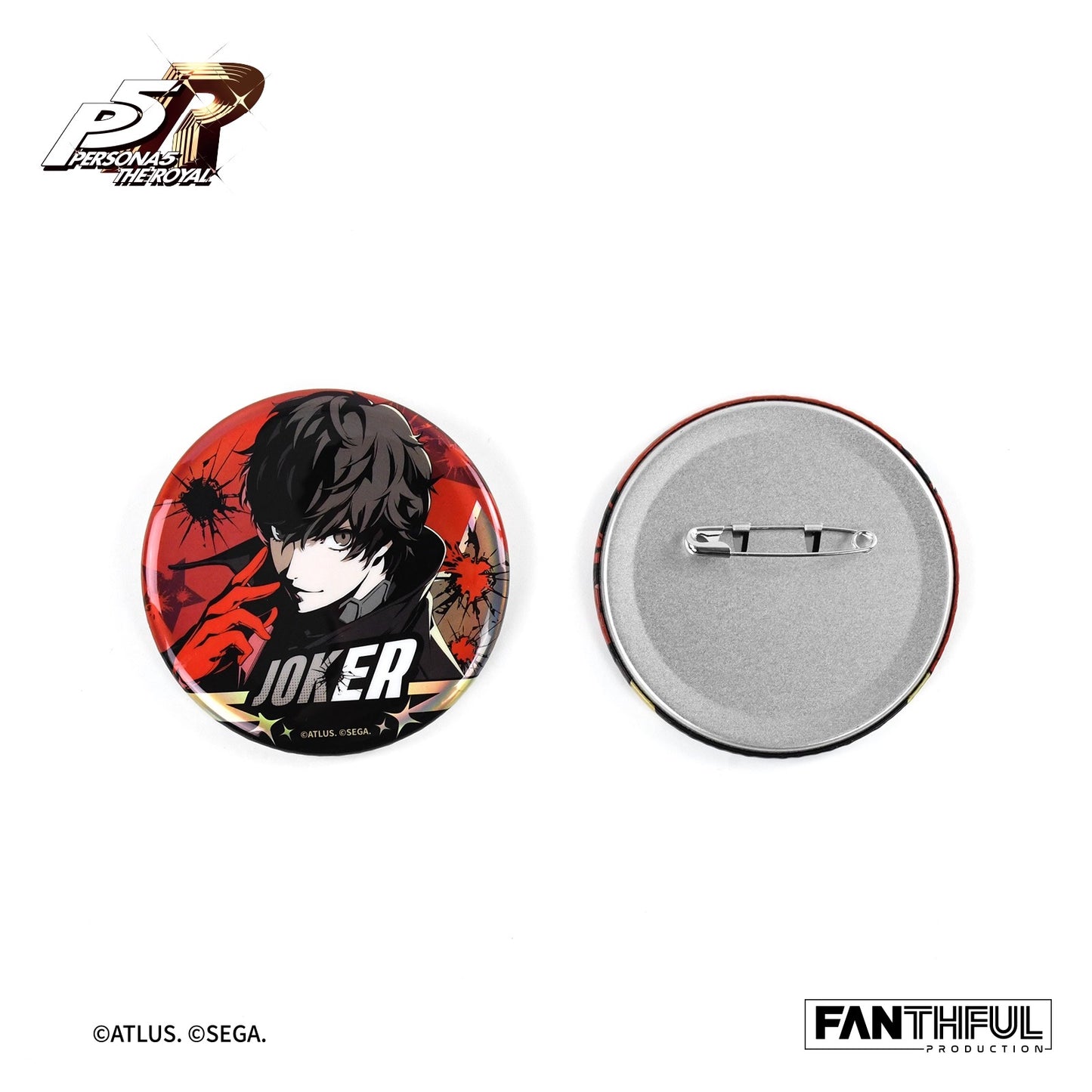 【予約】FANTHFUL 中国限定 P5R ペルソナ5 トレーディング缶バッジ【ランダム1点】