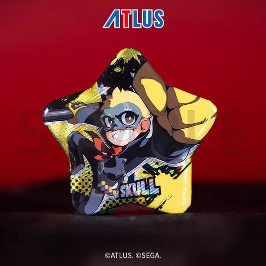 【予約】SEGA Store 中国限定 P5T ペルソナ5 タクティカ 星型缶バッジ 【1BOX】