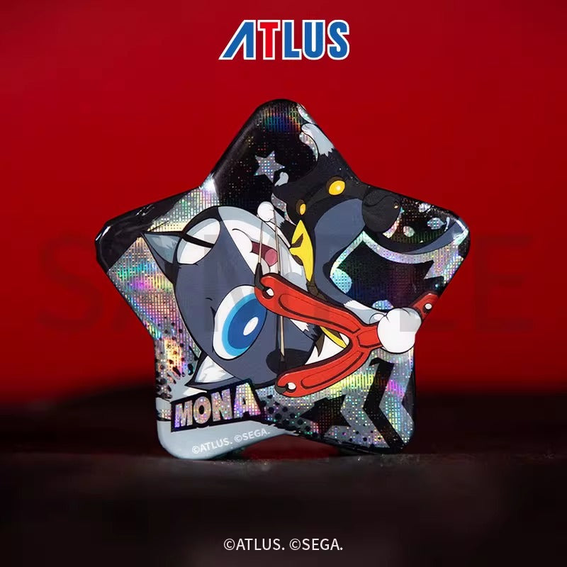 【予約】SEGA Store 中国限定 P5T ペルソナ5 タクティカ 星型缶バッジ 【1BOX】