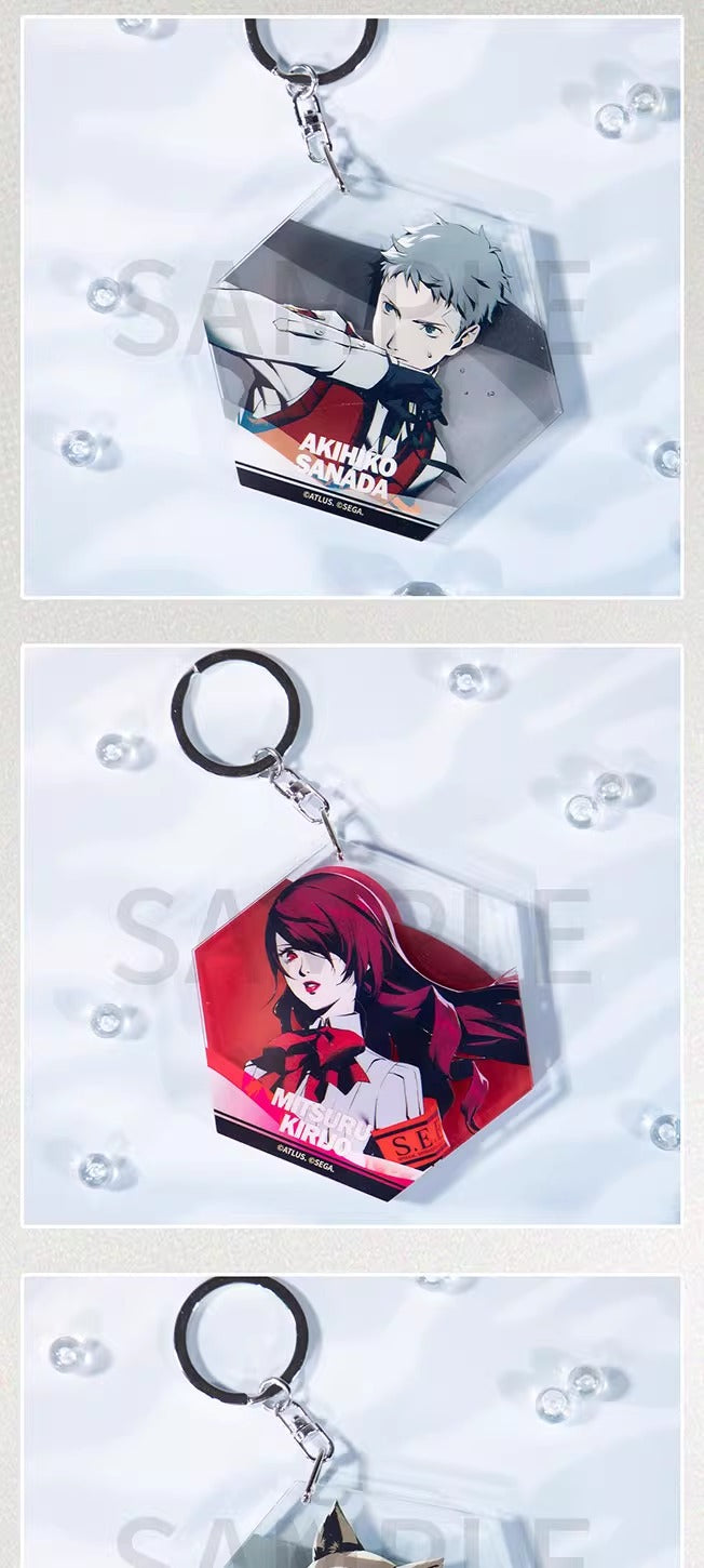 【予約】SEGA Store 中国限定 P3R ペルソナ3 リロード 超厚アクリルキーホルダー