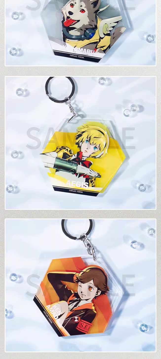 【予約】SEGA Store 中国限定 P3R ペルソナ3 リロード 超厚アクリルキーホルダー