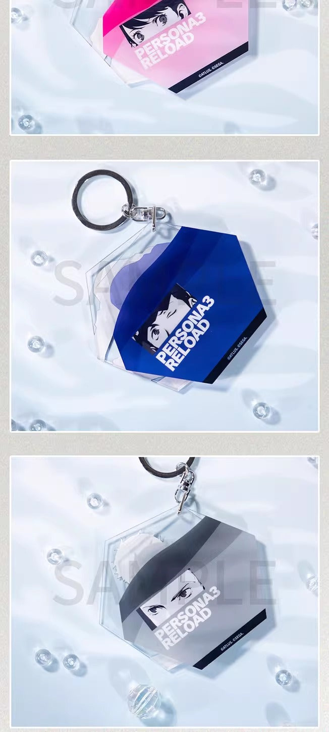 【予約】SEGA Store 中国限定 P3R ペルソナ3 リロード 超厚アクリルキーホルダー