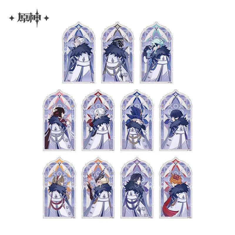 【予約】原神 「霜痕と権焔」シリーズ 組み合わせ透光アクリルスタンド【ランダム1個】