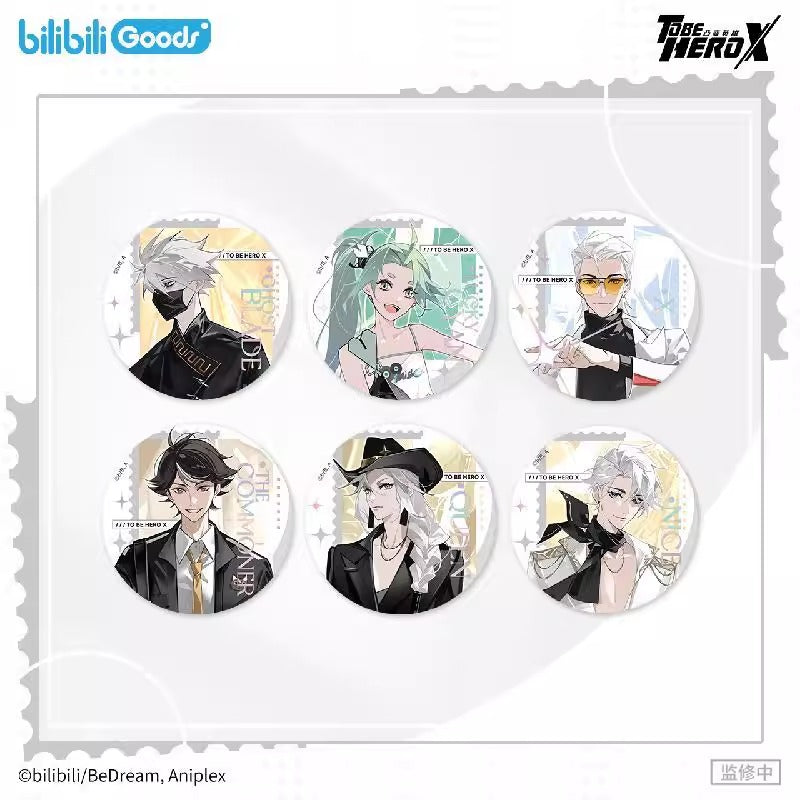 【予約】bilibiliGoods TO BE HERO X 第2弾 75mm缶バッジ【ランダム1種】