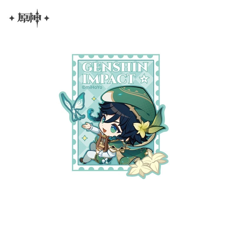 【予約】原神 テイワット展 テーマシリーズ マジックテープワッペン
