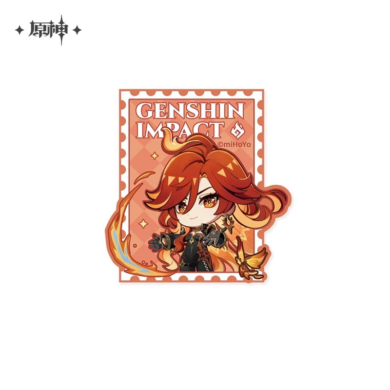 【予約】原神 テイワット展 テーマシリーズ マジックテープワッペン