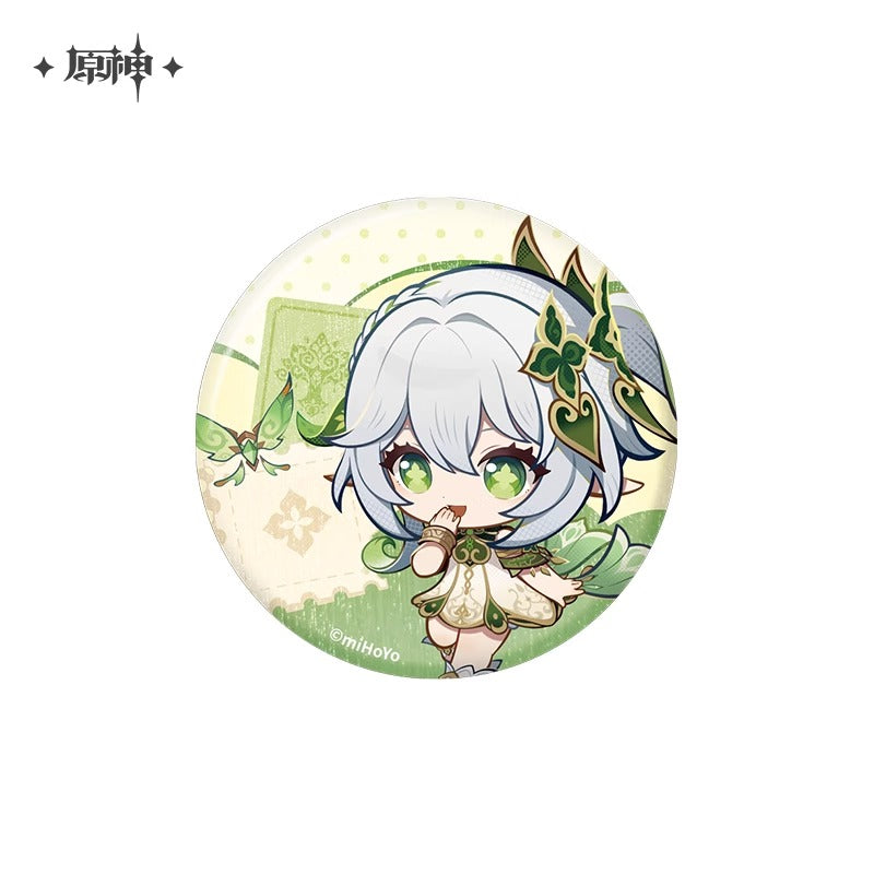 【予約】原神 テイワット展 テーマシリーズ Q版缶バッジ