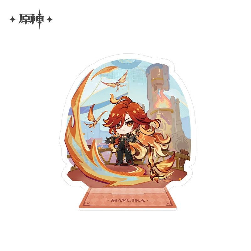【予約】原神 テイワット展 テーマシリーズ Q版アクリルスタンド