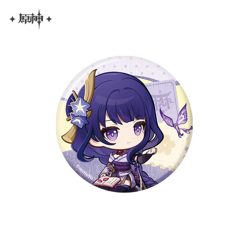 【予約】原神 テイワット展 テーマシリーズ Q版缶バッジ