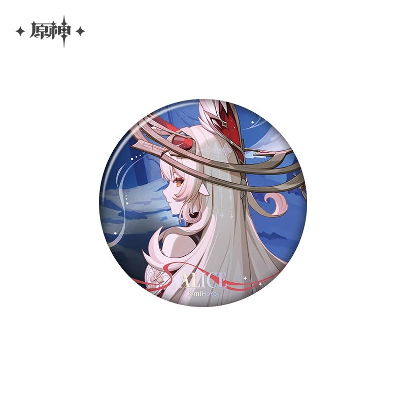【予約】原神 空月の歌 テーマシリーズ 缶バッジ