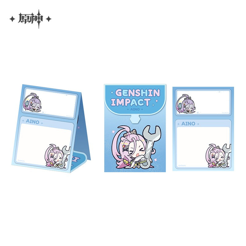 【予約】原神 Q版スタンプシリーズ スタンドメモ帳 ナド・クライ