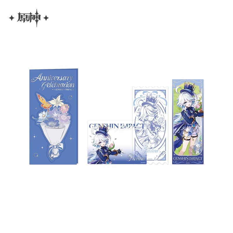 【予約】原神 周年記念シリーズ 記念チケットカードセット