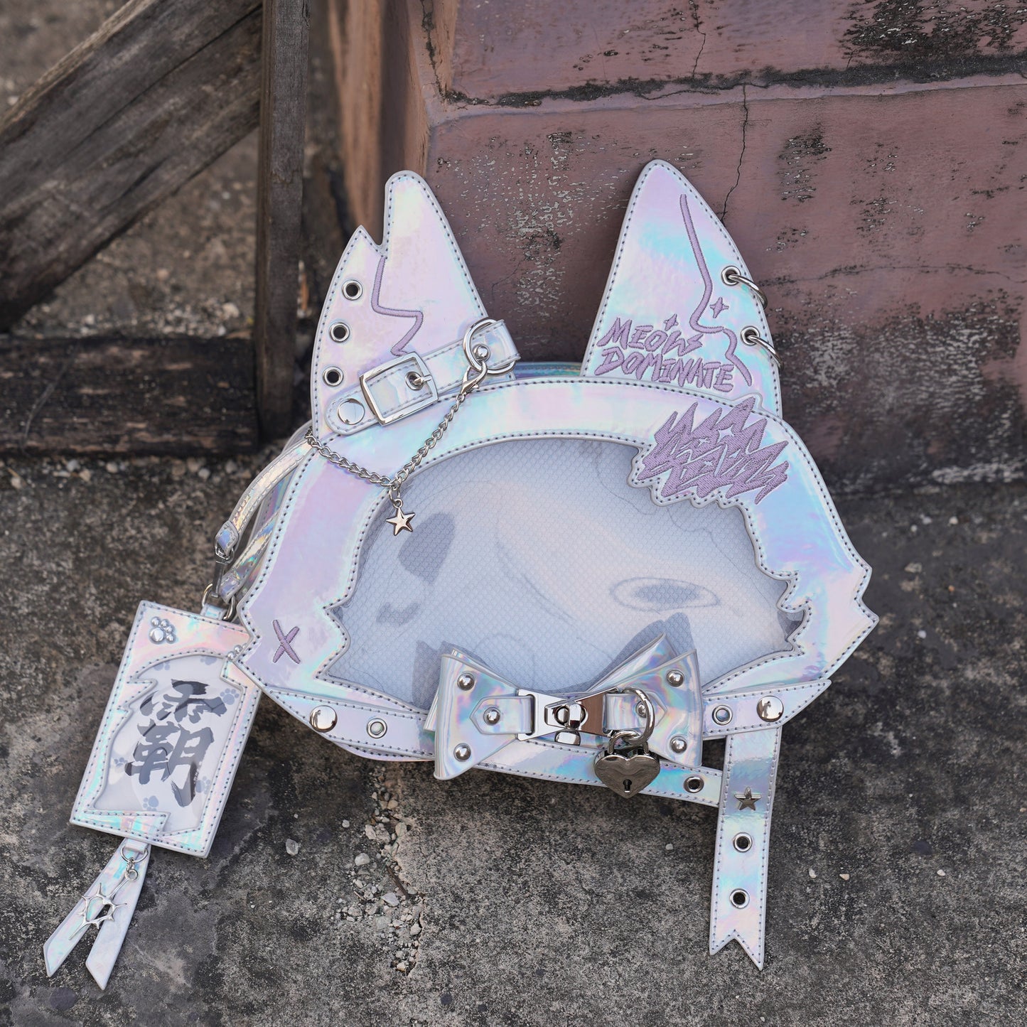 【予約】morning glory 猫覇天下 2WAY 猫耳痛バッグ 全10色(カードケース付き)