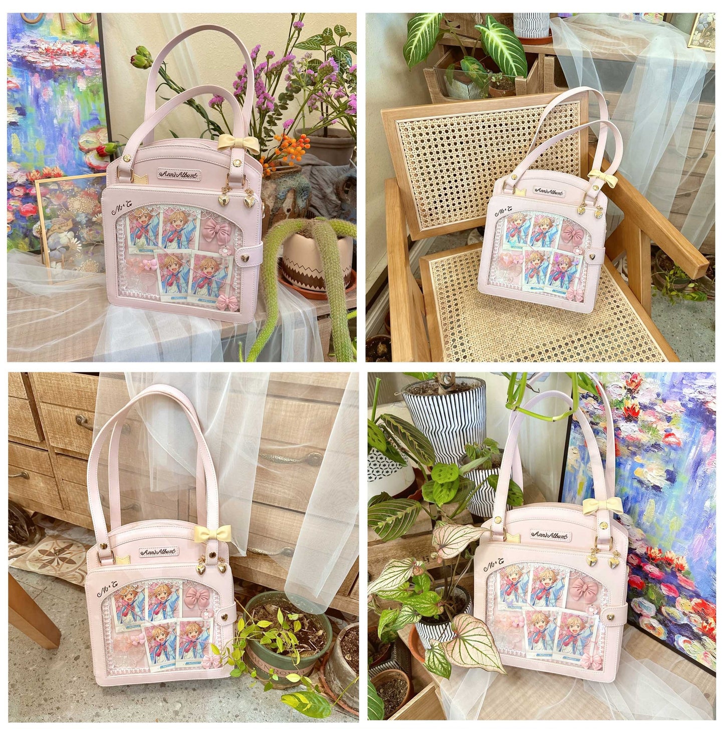 【予約】morning glory メモリーブック チェック柄2WAYショルダーバッグ 痛バッグ 全8色