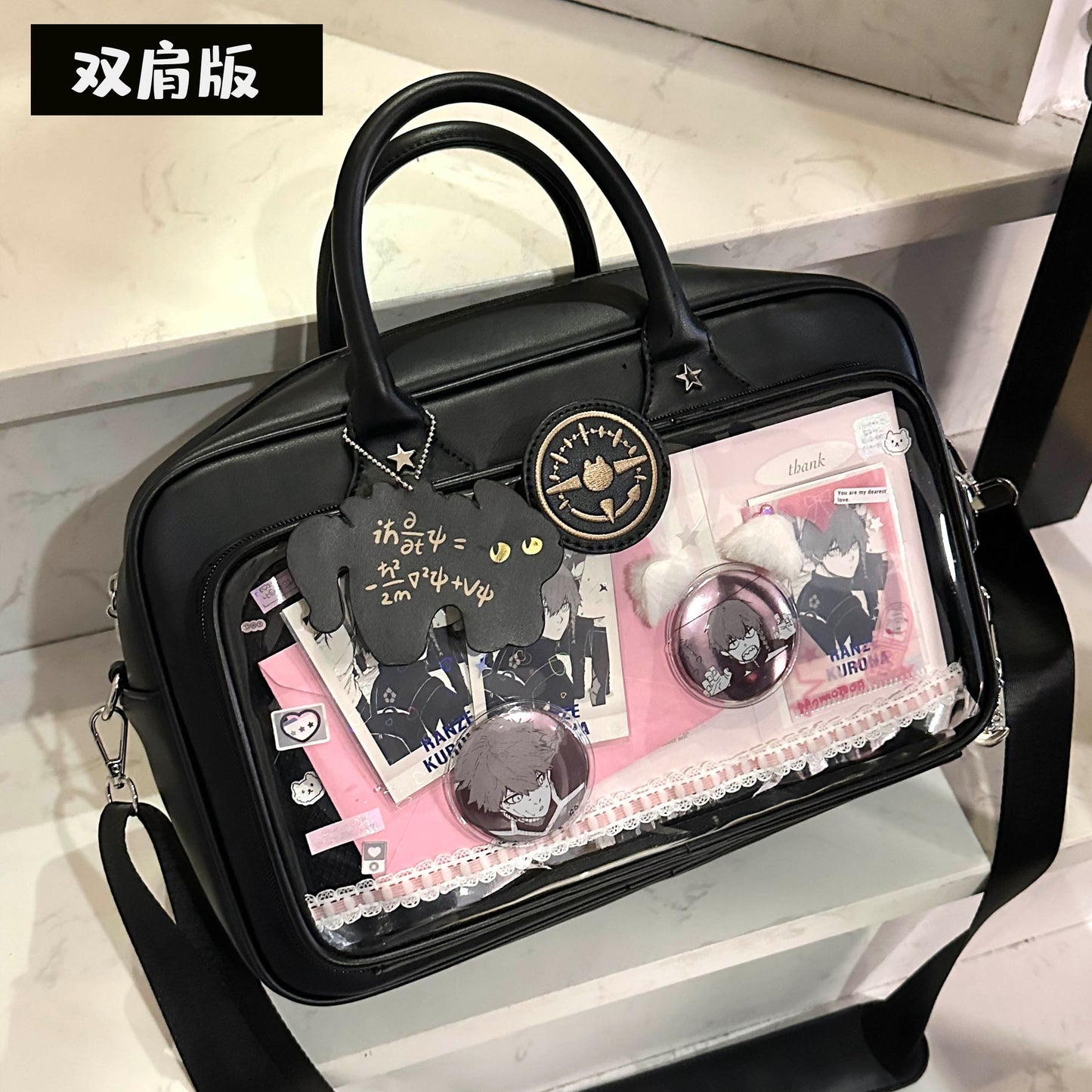 【予約】morning glory シュレディンガーの猫箱 2WAY PUトートバッグ 痛バッグ 全6色