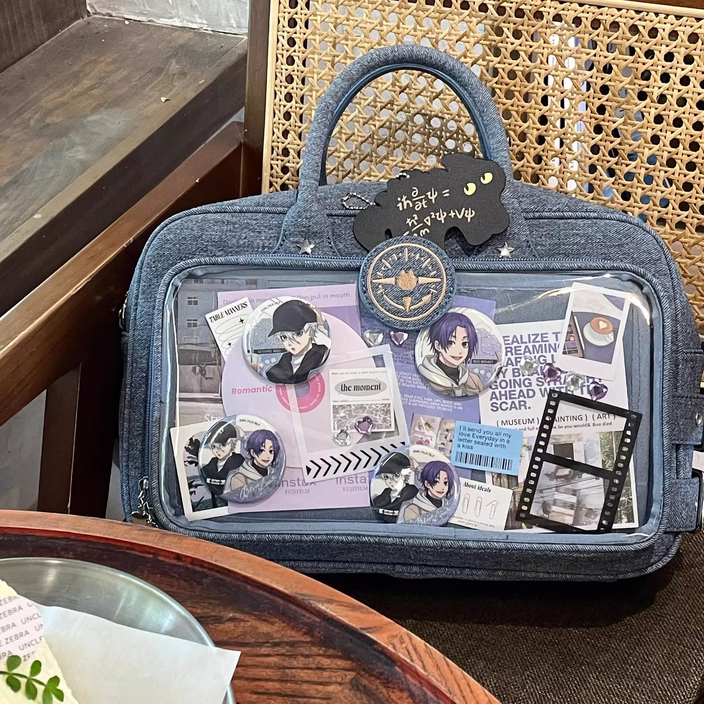 【予約】morning glory シュレディンガーの猫箱 2WAY PUトートバッグ 痛バッグ 全6色